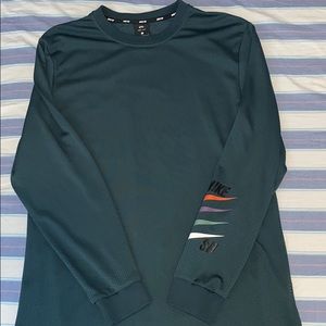 Nike SB Forest Green Long Sleeve Jersey